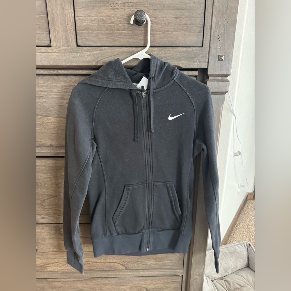 Nike Charcoal Full-Zip Hoodie